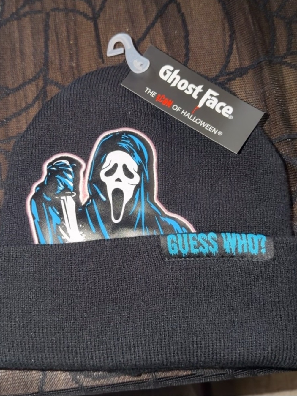 GHOST FACE. Guess who? Beanie